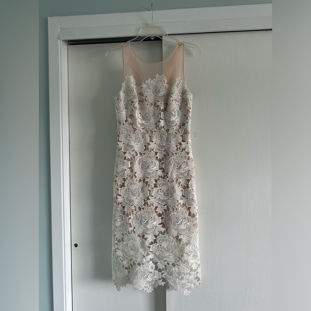 Gorgeous white lace dress!